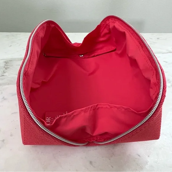 CHRISTIAN DIOR - Peony Coral Dior Trousse Bag - NWOT - Picture 6 of 6